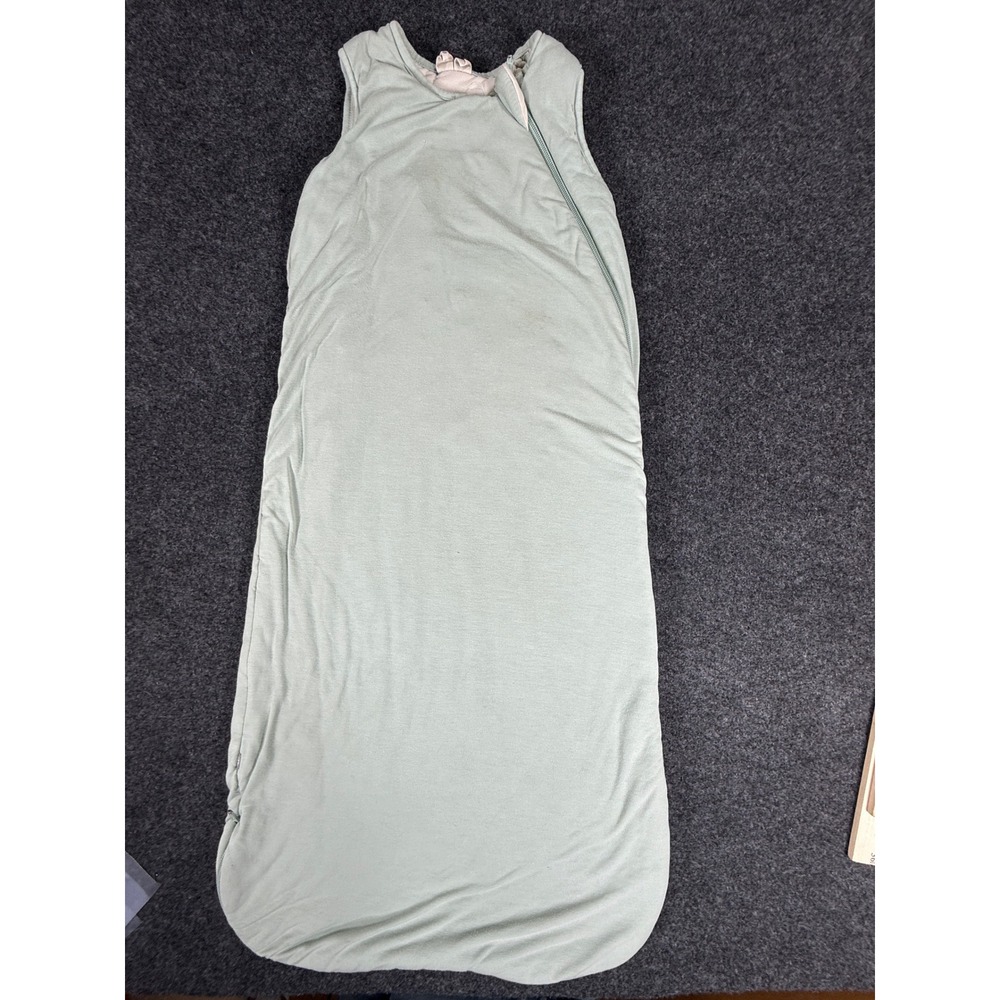 Kyte Baby Sleep Bag Kids 6-18M Sage Green 2.5 TOG Bamboo Rayon Sleeveless